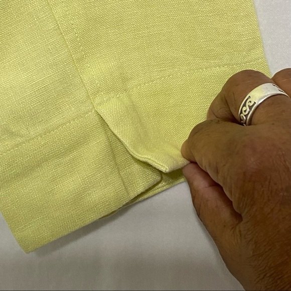 Madison Studios Pale Yellow Green Blazer Jacket Over Shirt size 14 - Picture 8 of 10